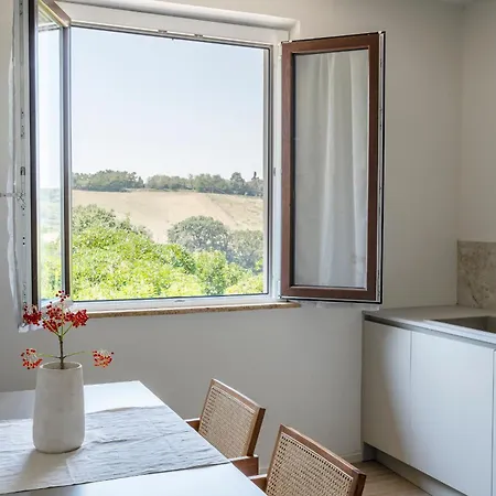 Casa Tobira - Casale Panoramico Sul Mare In Collina Appartement Trebbiantico