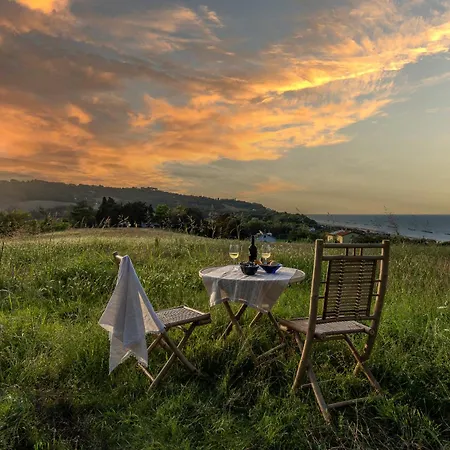Casa Tobira - Casale Panoramico Sul Mare In Collina Lejlighed Trebbiantico