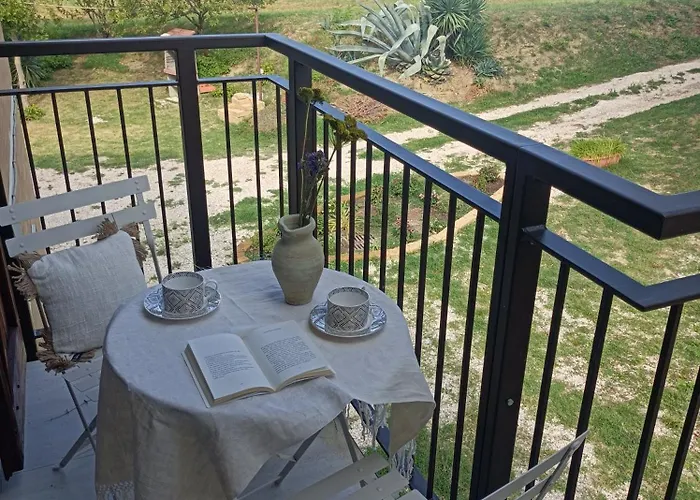 Casa Tobira - Casale Panoramico Sul Mare In Collina شقة Trebbiantico